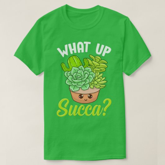 Grappig wat er gebeurt met Succa Punny Succulent C T-shirt (Design voorkant)