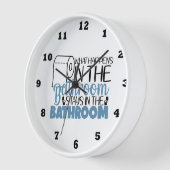 Grappig wat gebeurt badkamer woord kunst (Hoek)