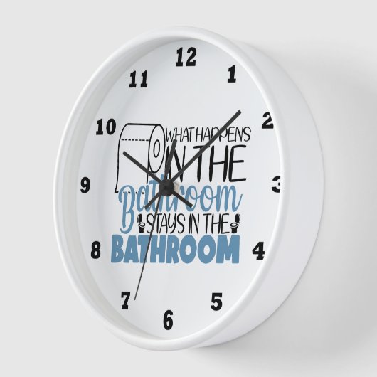 Grappig wat gebeurt badkamer woord kunst (Hoek)