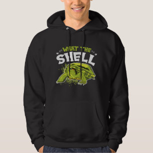 Grappig wat het Shell-schildpadontwerp voor tortoi Hoodie