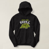 Grappig wat het Shell-schildpadontwerp voor tortoi Hoodie (Design voorkant)