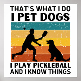 Grappig wat ik doe als ik honden die ik speel als  poster