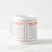 Grappig wat ik geleerd heb van Anatolian Shepherd  Koffiemok (Voorkant links)