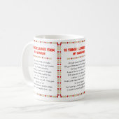 Grappig wat ik geleerd heb van mijn Havanees Koffiemok (Voorkant links)