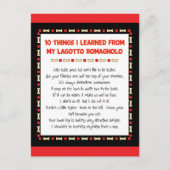 Grappig wat ik geleerd heb van mijn Lagotto Romagn Briefkaart (Voorkant)