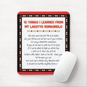 Grappig wat ik geleerd heb van mijn Lagotto Romagn Muismat (Met muis)