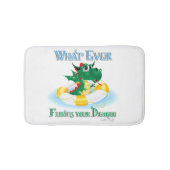 Grappig wat je draak ook drijft badmat (Voorkant)