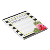 Grappig wat je moet doen voor je wijn notitieblok (Schuin)