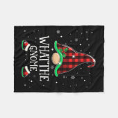 Grappig Wat Kabouter Buffalo Plaid Bijpassende Ker Fleece Deken (Voorkant (Horizontaal))