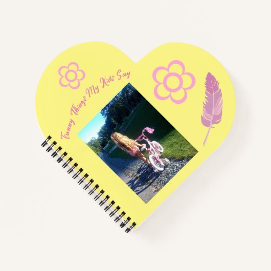 Grappig wat mijn Kinderen zeggen: "Stomme Spiral N Notitieboek (Voorkant)