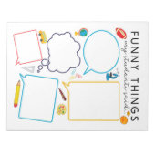 Grappig wat mijn studenten zeiden notitieblok (Voorkant)