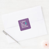 Grappig Water Polo Gift voor Waterpolo spelers Wat Vierkante Sticker (Envelop)