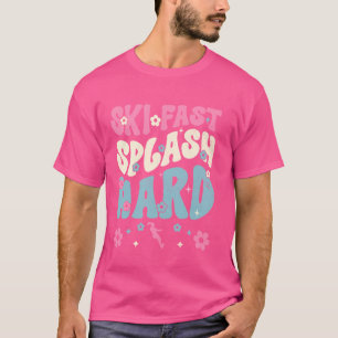 Grappig Water Ski Meisje Skiër Cool Surface Wa T-shirt