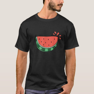 Grappig Watermeloen Ontwerp Voor Vrouwen Mannen Ki T-shirt
