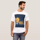 Grappig Watt Gloeilamp T-shirt (Voorkant volledig)