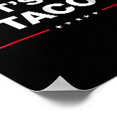 Grappig, we gaan naar Taco Poster (Hoek)