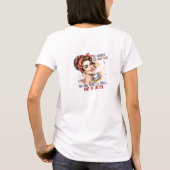 Grappig, we hebben koffie nodig t-shirt (Achterkant)