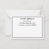 Grappig—We zijn verhuisd naar Great Landscaping No Notitiekaartje (Achterkant)