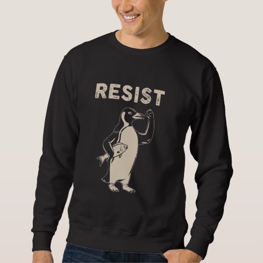Grappig, weersta pinguïns trui (Voorkant)
