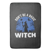 Grappig Wees Geen Gewone Heks Halloween Ontwerp Badmat (Voorkant Verticaal)