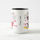 Grappig "Wees mijn Valentijn" voor haar - Schattig Mok (Midden)