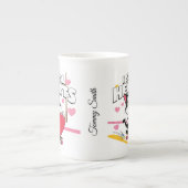 Grappig "Wees mijn Valentijn" voor haar - Schattig Porselein Kop (Voorkant)