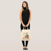 Grappig wees raar Schattigee uilen inspirativiteit Tote Bag (Voorkant (model))