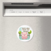 Grappig, weg van de Fridge Pig Magneet (Insitu (Vaatwasser))