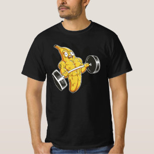 Grappig wegende bananenopleiding t-shirt