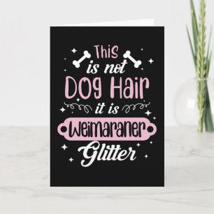 Grappig Weimaraner honden cadeau idee Kaart