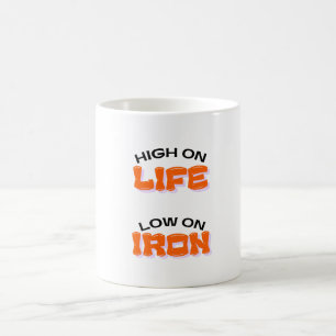grappig weinig ijzer  koffiemok