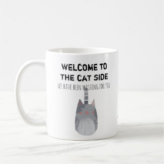 Grappig welkom aan de kant van de kat koffiemok