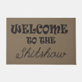 Grappig welkom bij de shitshow deurmat (Voorkant)
