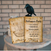 Grappig  welkom kinderen Halloween feest Kaart