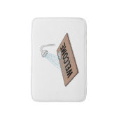 Grappig Welkom Mat Cartoon - Douche Clean Mat Rug (Voorkant Verticaal)