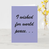 grappig wenskaart kaart (Gele Bloem)