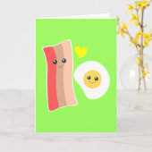 Grappig Wenskaart Kaart (Gele Bloem)