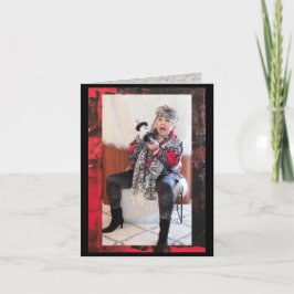 Grappig Wenskaart van de resoluties van het nieuwj Kaart