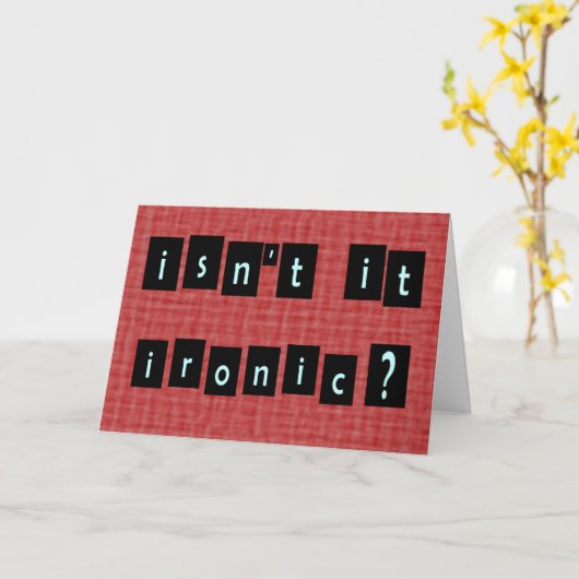 Grappig Wenskaart voor gedetineerden Kaart (Gele Bloem)