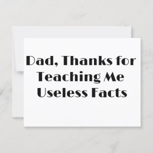 Grappig Wenskaart voor Vaderdag & Verjaardagen Briefkaart