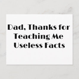 Grappig Wenskaart voor Vaderdag & Verjaardagen Briefkaart