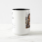 Grappig Werk Bestie Definitie Aangepaste Foto & Na Mok (Midden)