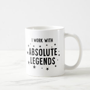 Grappig werk collega, ik werk met absolute legende koffiemok