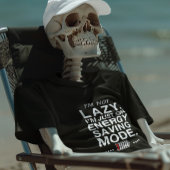 Grappig werk Giftful – Energiebesparende modus Quo T-shirt