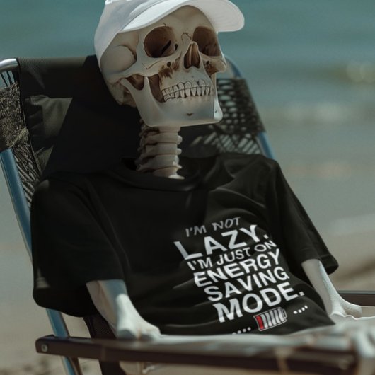 Grappig werk Giftful – Energiebesparende modus Quo T-shirt