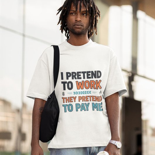 Grappig werk Giftful Pay Joke - Kantoorhumor T-shirt