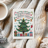 Grappig Werk Vriend Collega Kerst Kaart