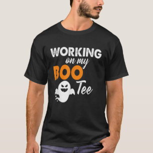 Grappig werken aan mijn Bootee Halloween Booty Glu T-shirt