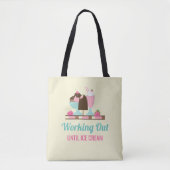 Grappig werken tot Ice Cream Tote Bag (Voorkant)