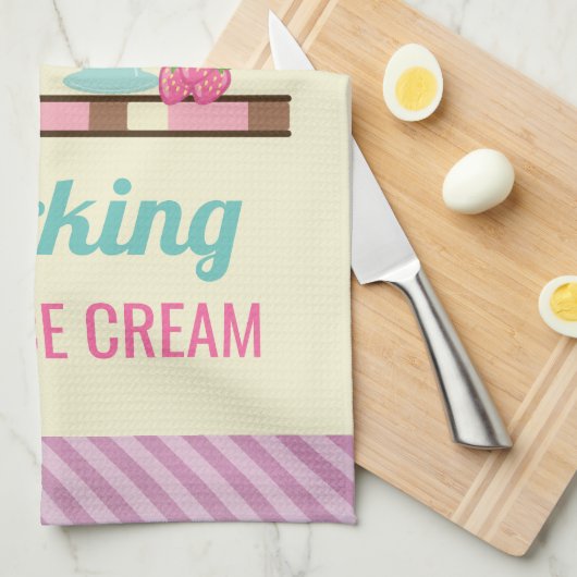 Grappig werken tot ijs theedoek (Quarter Fold)